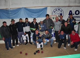 Olimpíada Minera 2018: Silva y Maldonado fueron campeones en bochas