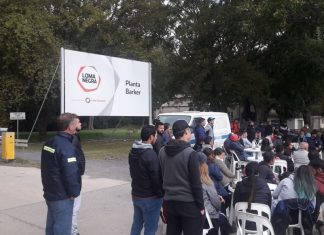 “Paro por tiempo indeterminado” en Loma Negra Barker y “Estado de alerta”