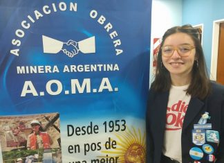 La “minerita” Lourdes Araya se fue de viaje por intercambio a Brasil