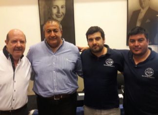 Santillán y Martín, en una charla sobre economía de Willy Kohan