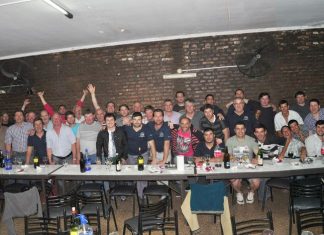 Laplace y Savid compartieron una cena con trabajadores de Olavarría