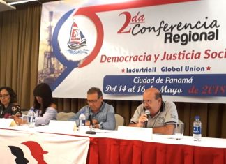 Desde Panamá, Laplace reclamó “fortalecer los sindicatos”
