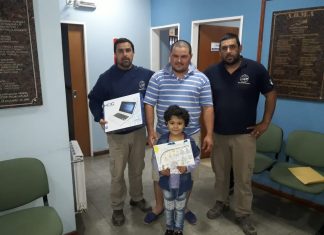 Todos los “mineritos” recibieron sus premios