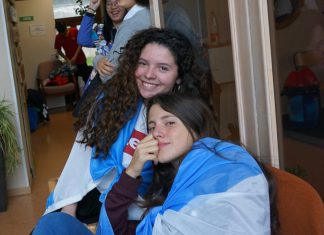 La “minerita” Lucía Cejas disfruta a pleno de su experiencia europea