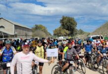 Marcos Damiano se quedó con la categoría Minera en el mountain bike en Sierras Bayas